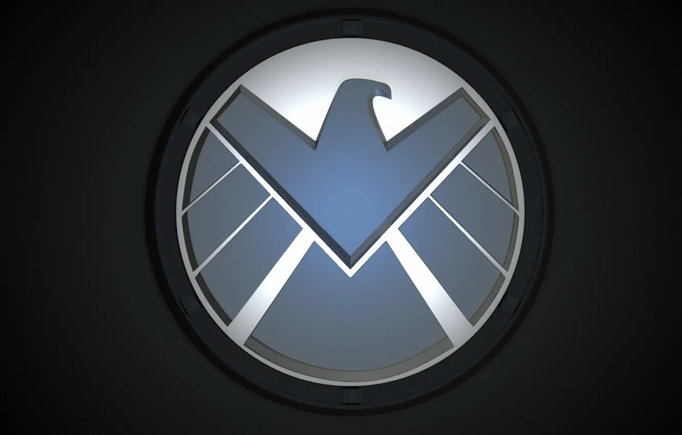 Фото обои logo, Marvel, eagle, series, falcon, The Avengers, S.H.I.E.L.D., Agents of Shield