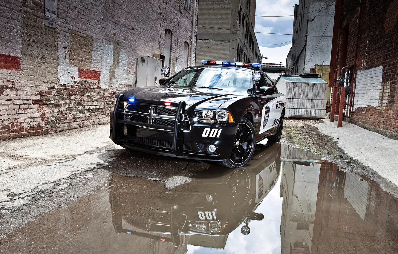 Фото обои полиция, Dodge, 2012, Charger, Pursuit