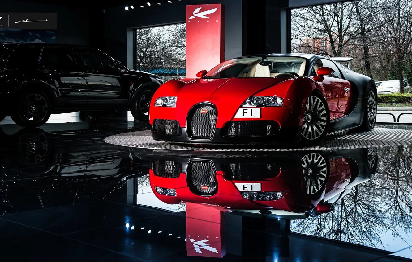 Фото обои Bugatti, Veyron, бугатти, вейрон, Kahn Design