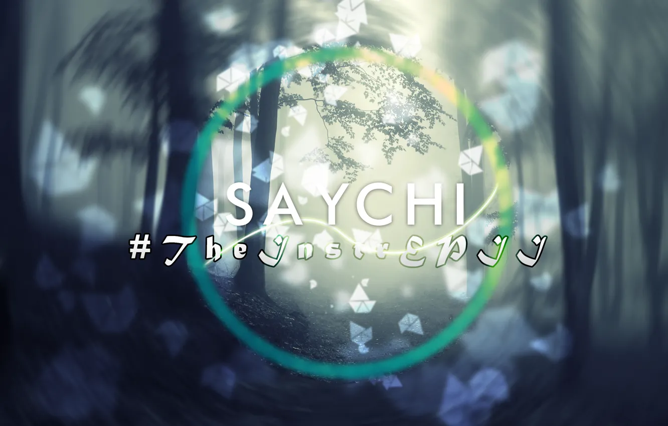 Фото обои forest, cover, album, Saychi, beat making