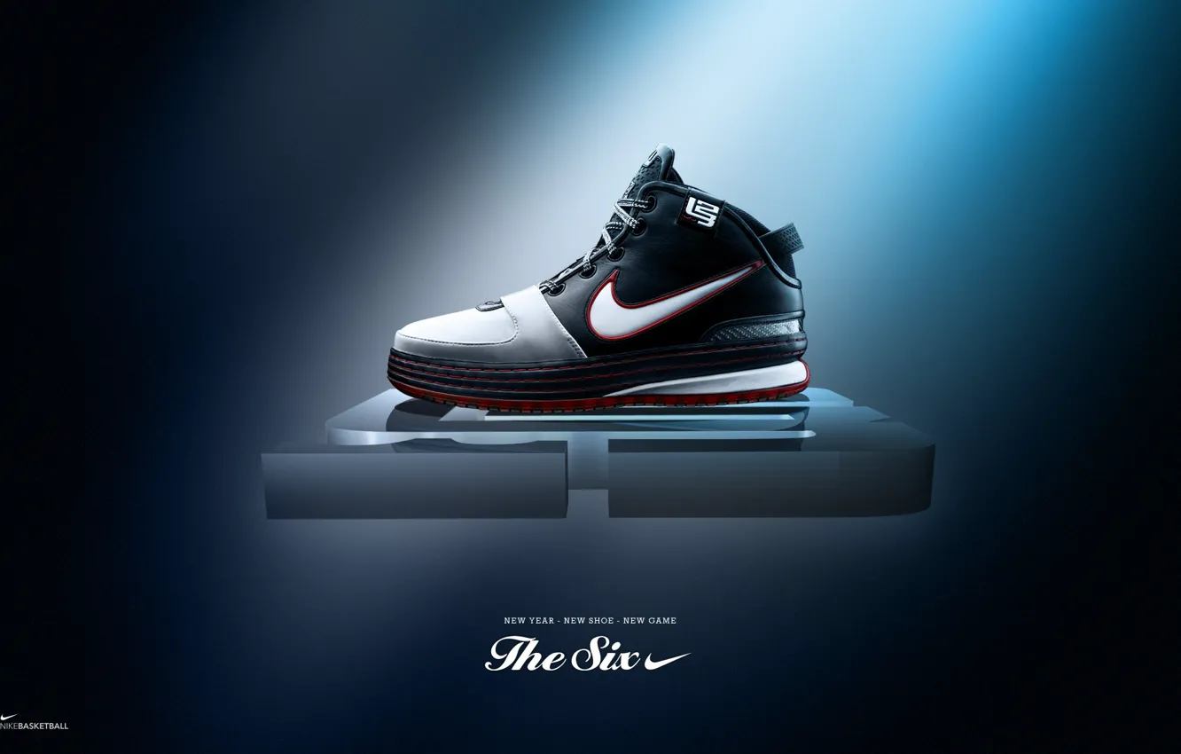 Фото обои Nike, NBA, LeBrone James, LeBrone shoes, L23, The Six