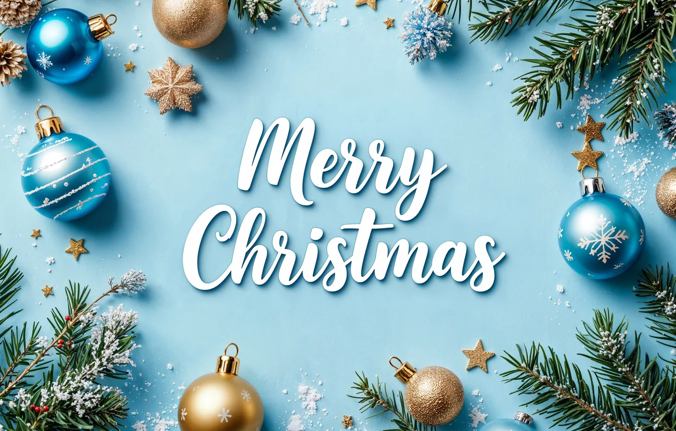 Фото обои украшения, фон, шары, Рождество, Новый год, golden, new year, Christmas