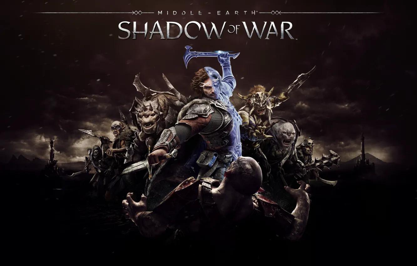 Фото обои Art, Game, Middle-earth: Shadow of War, Thevideogamegallery.com
