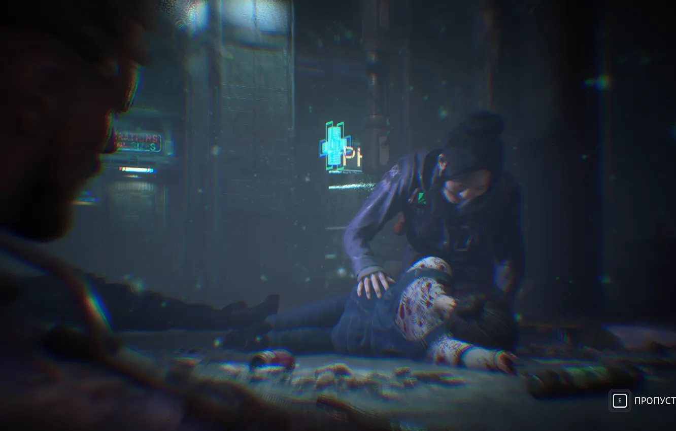 Фото обои Dead Space, Screenshot, Скриншот, Karen Fukuhara, Карен Фукухара, The Callisto Protocol