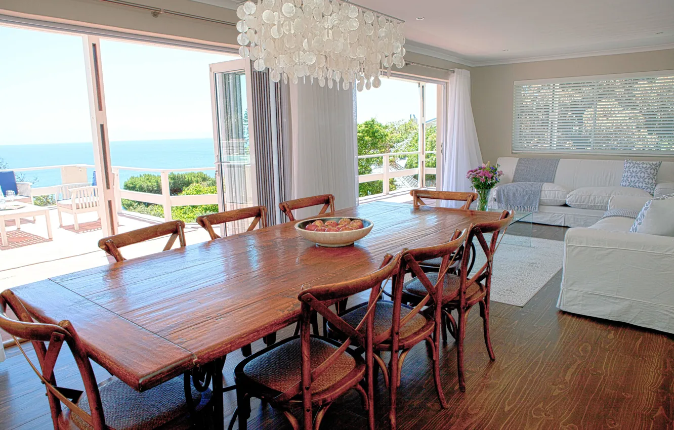 Фото обои дизайн, стиль, интерьер, house, вид на море, гостиная, interior, lounge