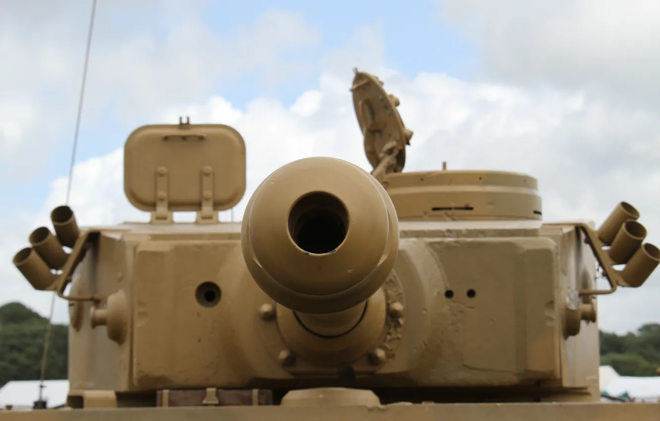 Фото обои дуло, танк, Tiger, немецкий, тяжёлый, Pz.Kpfw.VI