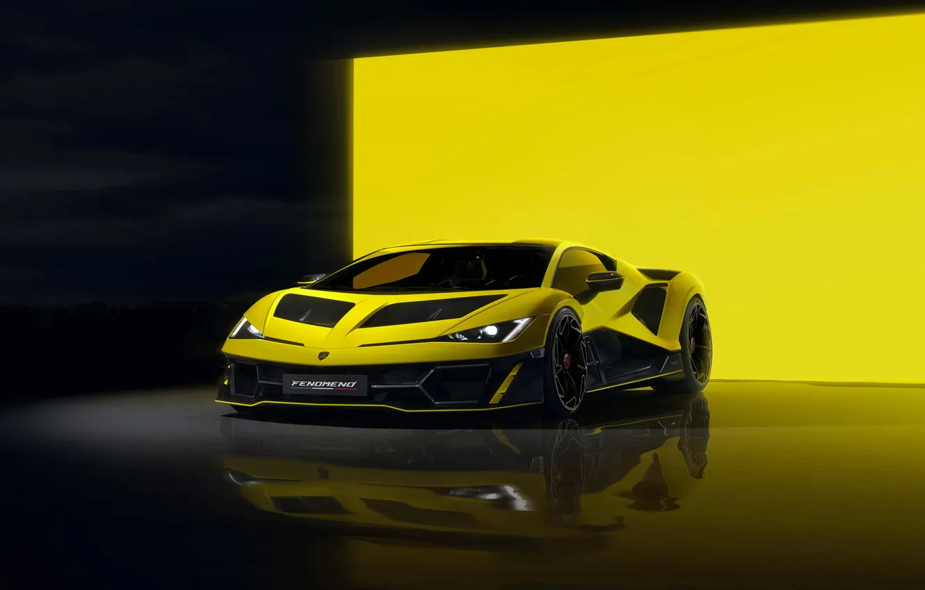 Фото обои Lamborghini, суперкар, supercar, limited edition, 2025, Lamborghini Fenomeno, Fenomeno, лимитированный тираж