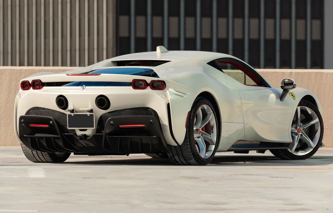 Фото обои Ferrari, суперкар, supercar, Stradale, 2020, Ferrari SF90, Ferrari SF90 Stradale, Ферарри