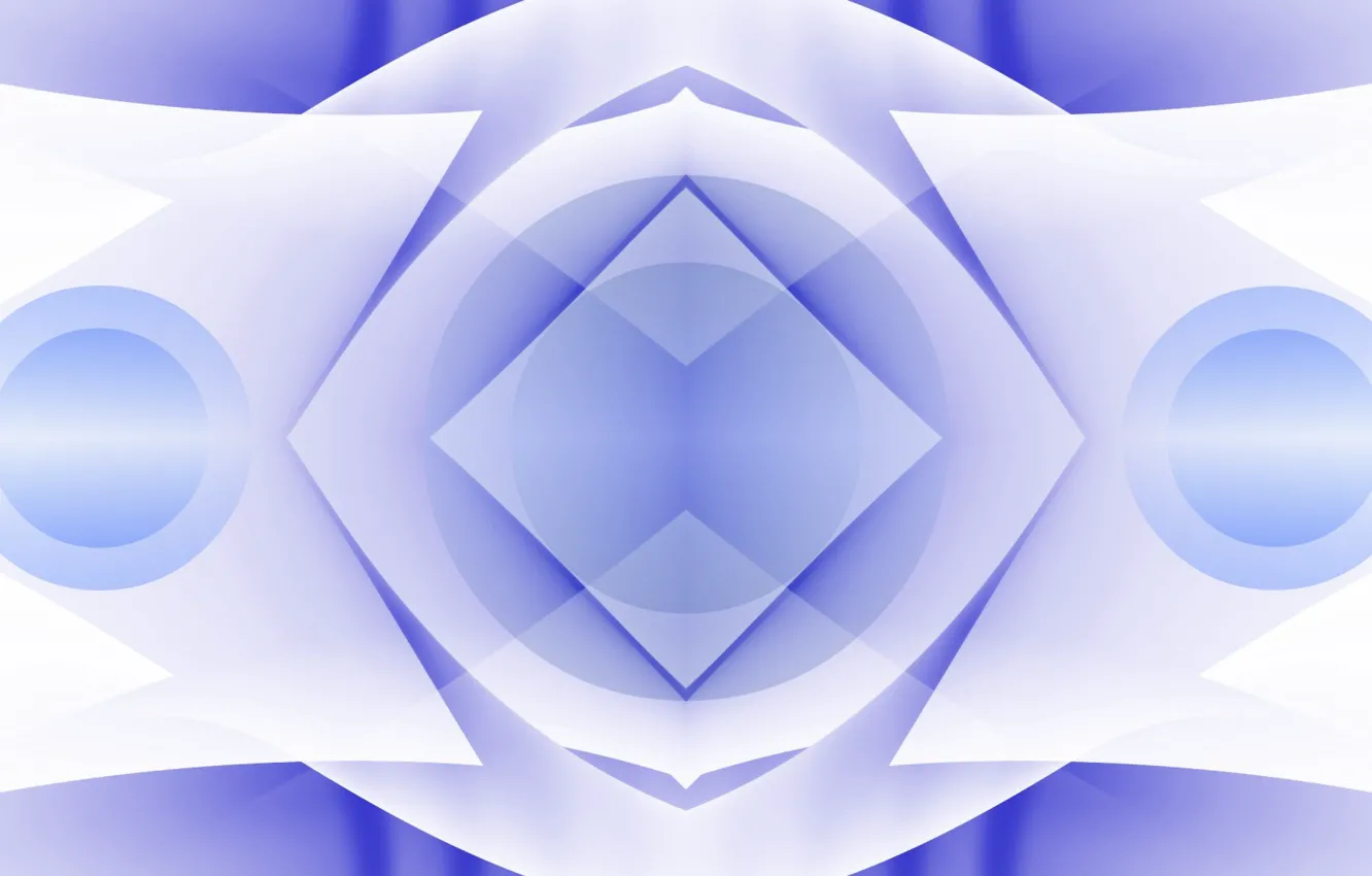 Фото обои абстракт, светлый, фигура