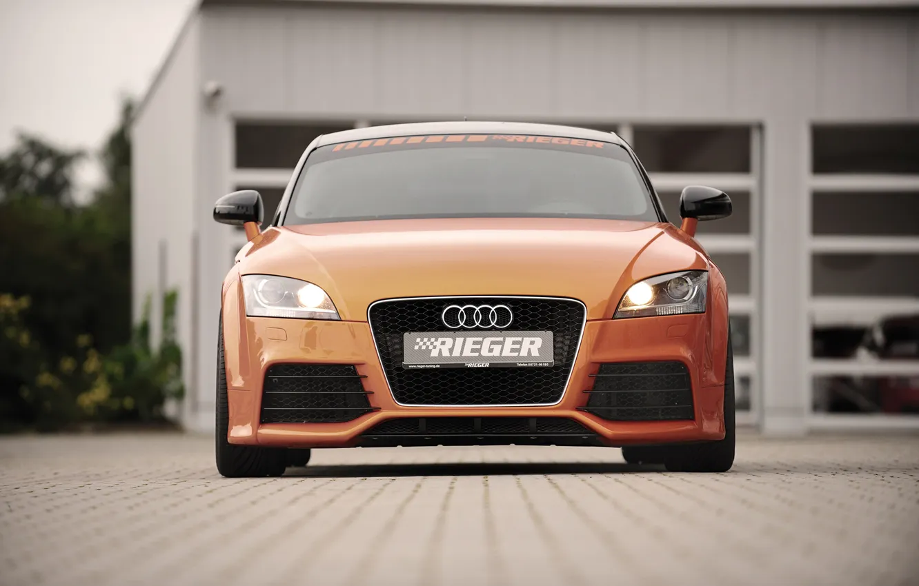 Фото обои car, машина, tuning, 2999x2000, 2011 Rieger Audi TT 8J