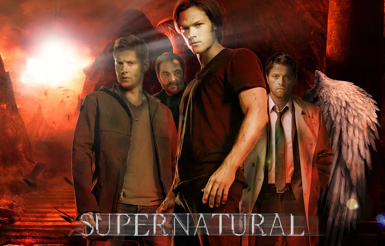 Фото обои supernatural, dean winchester, sam winchester, hell, dreampiks