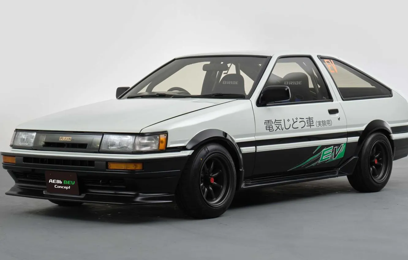 Фото обои Toyota, Тойота, шоу-кар, 2023, Toyota AE86 BEV