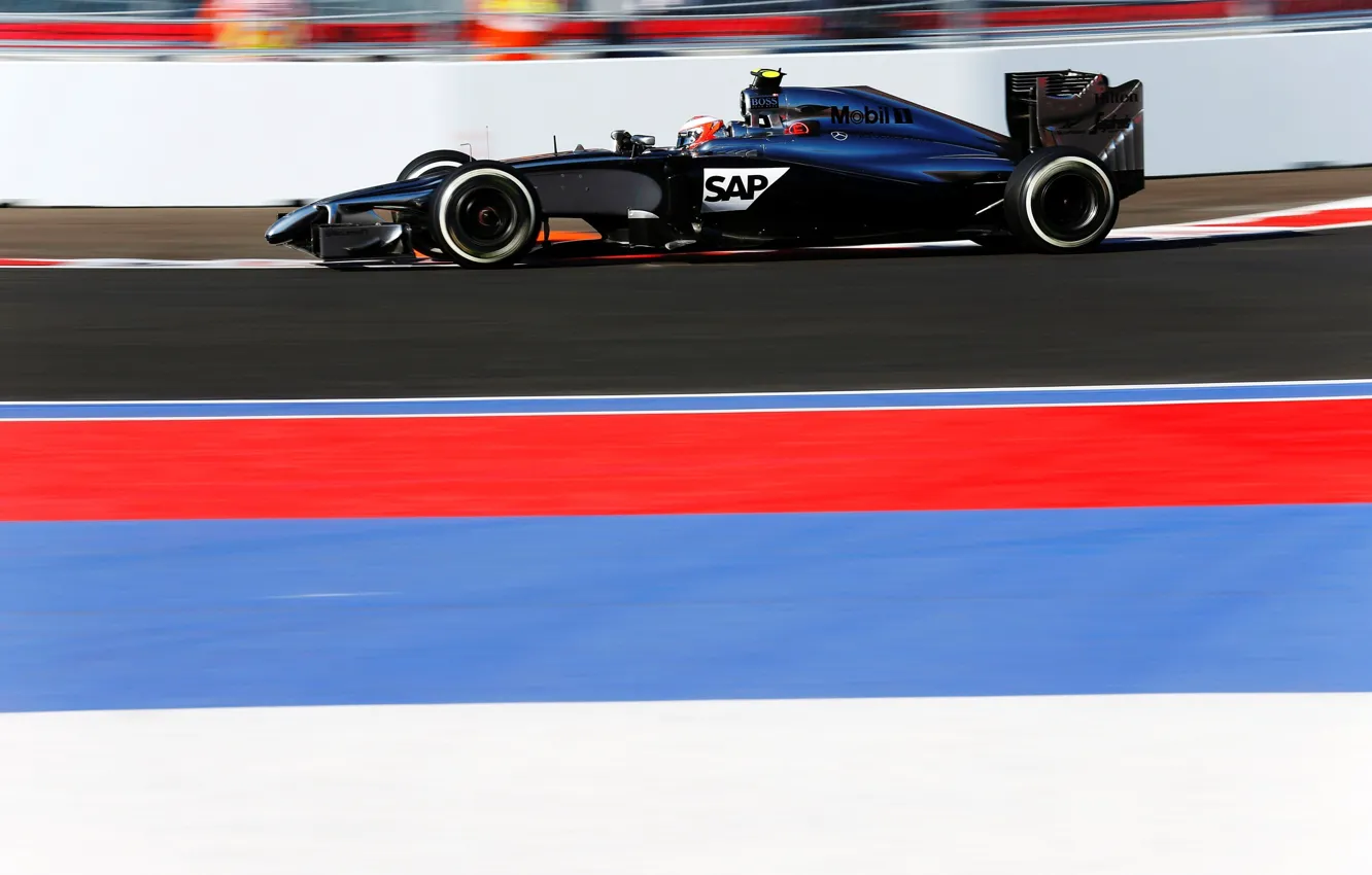 Фото обои McLaren, Formula 1, MP4-29, Sochi, Kevin Magnussen