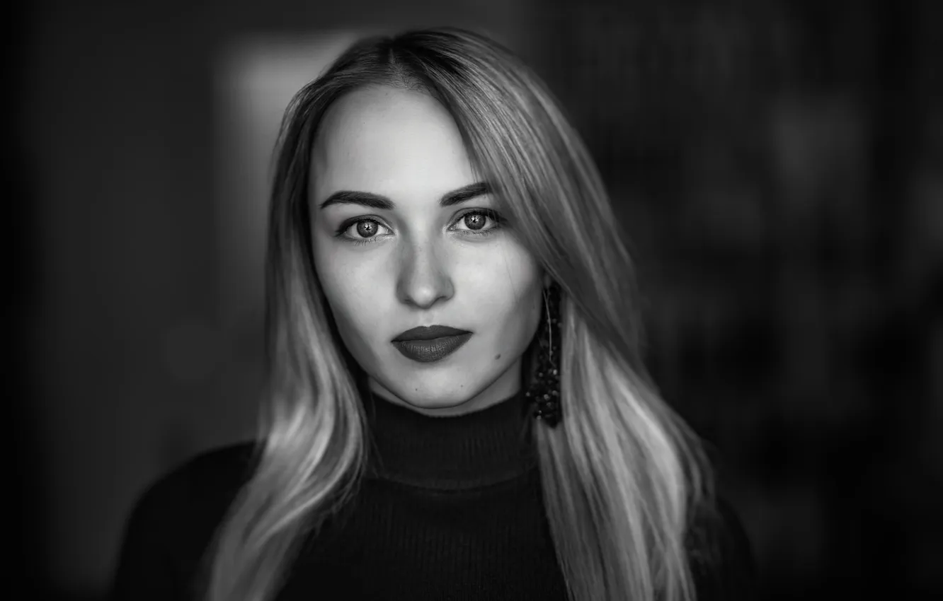 Фото обои девушка, милая, модель, Лицо, блондинка, Обои, Портрет, красивая