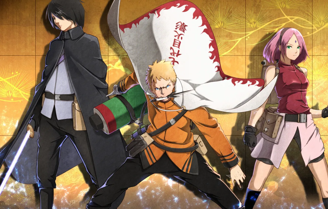 Фото обои sword, game, Naruto, anime, katana, ken, blade, ninja