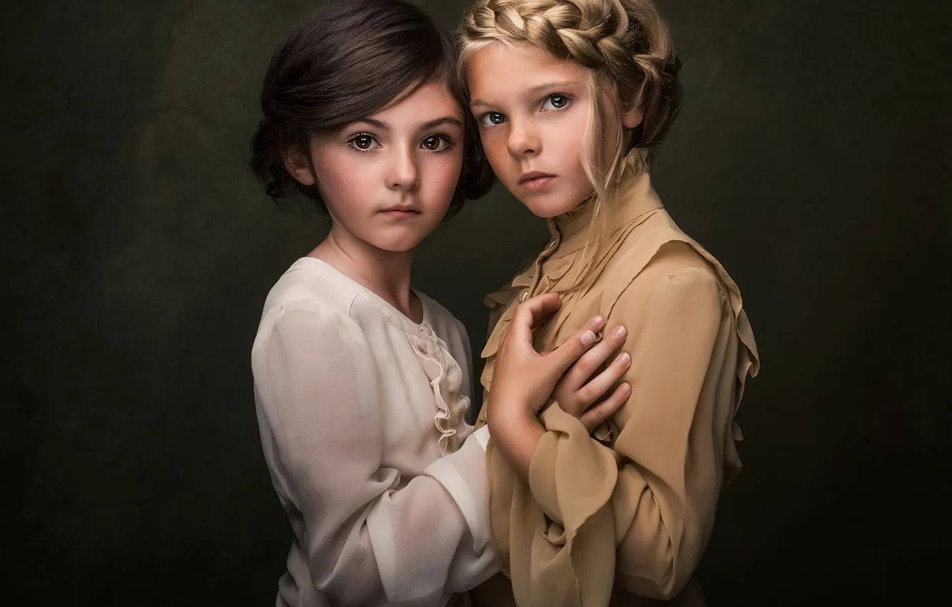 Фото обои девочки, портрет, веснушки, Paulina Stalij-Duczman