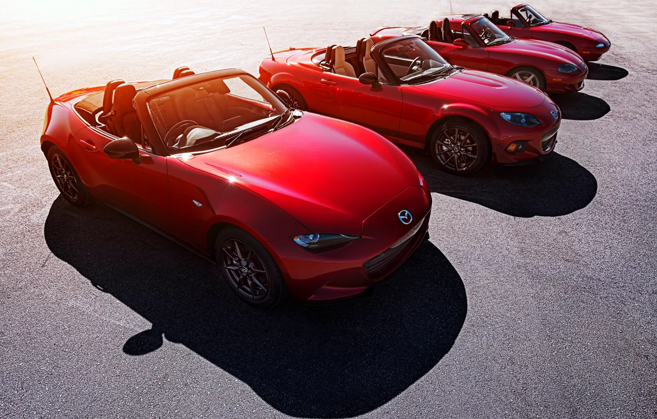 Фото обои Mazda, кабриолет, мазда, Cabrio, MX-5