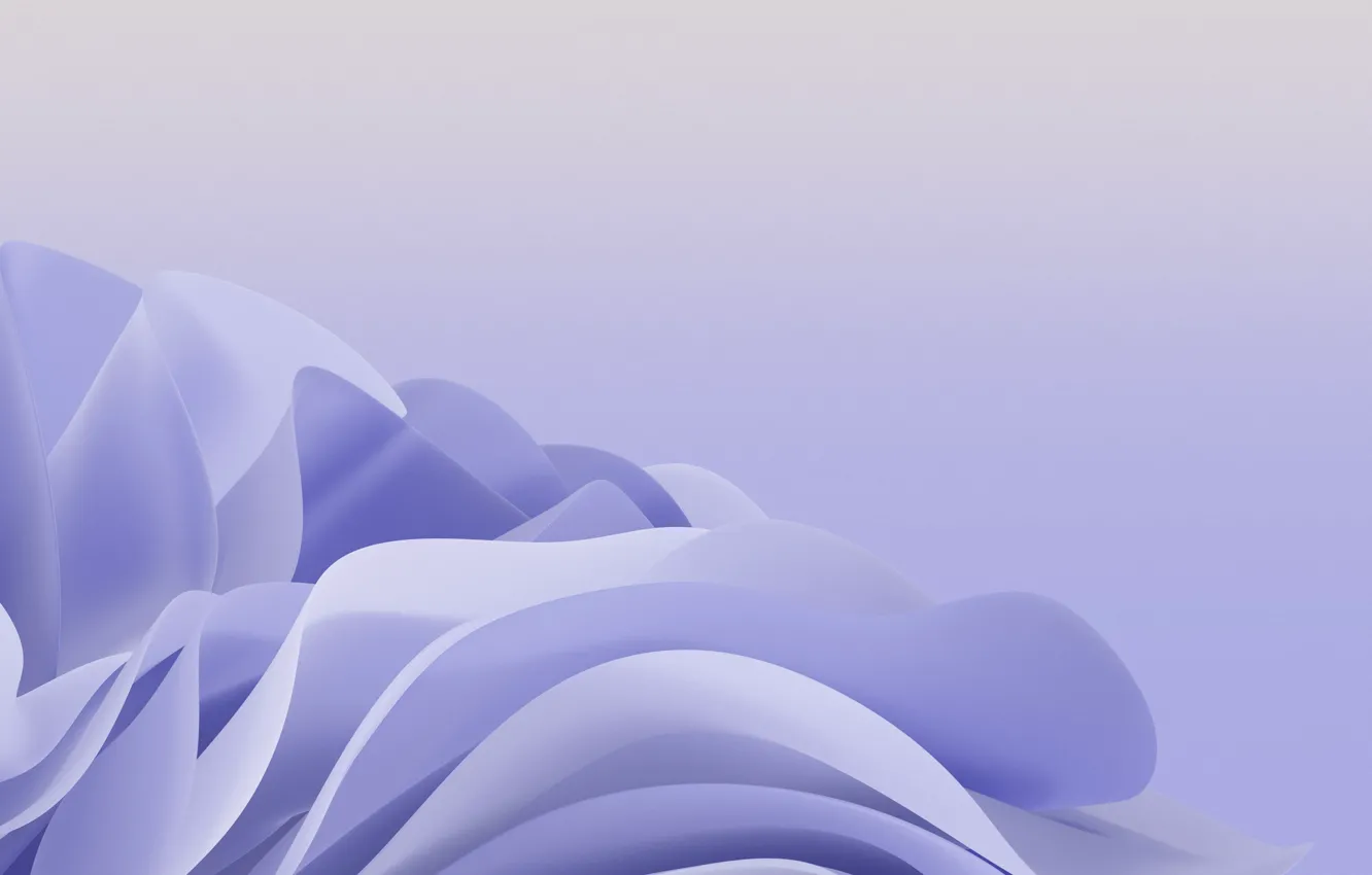 Фото обои abstract, lilac, windows 11
