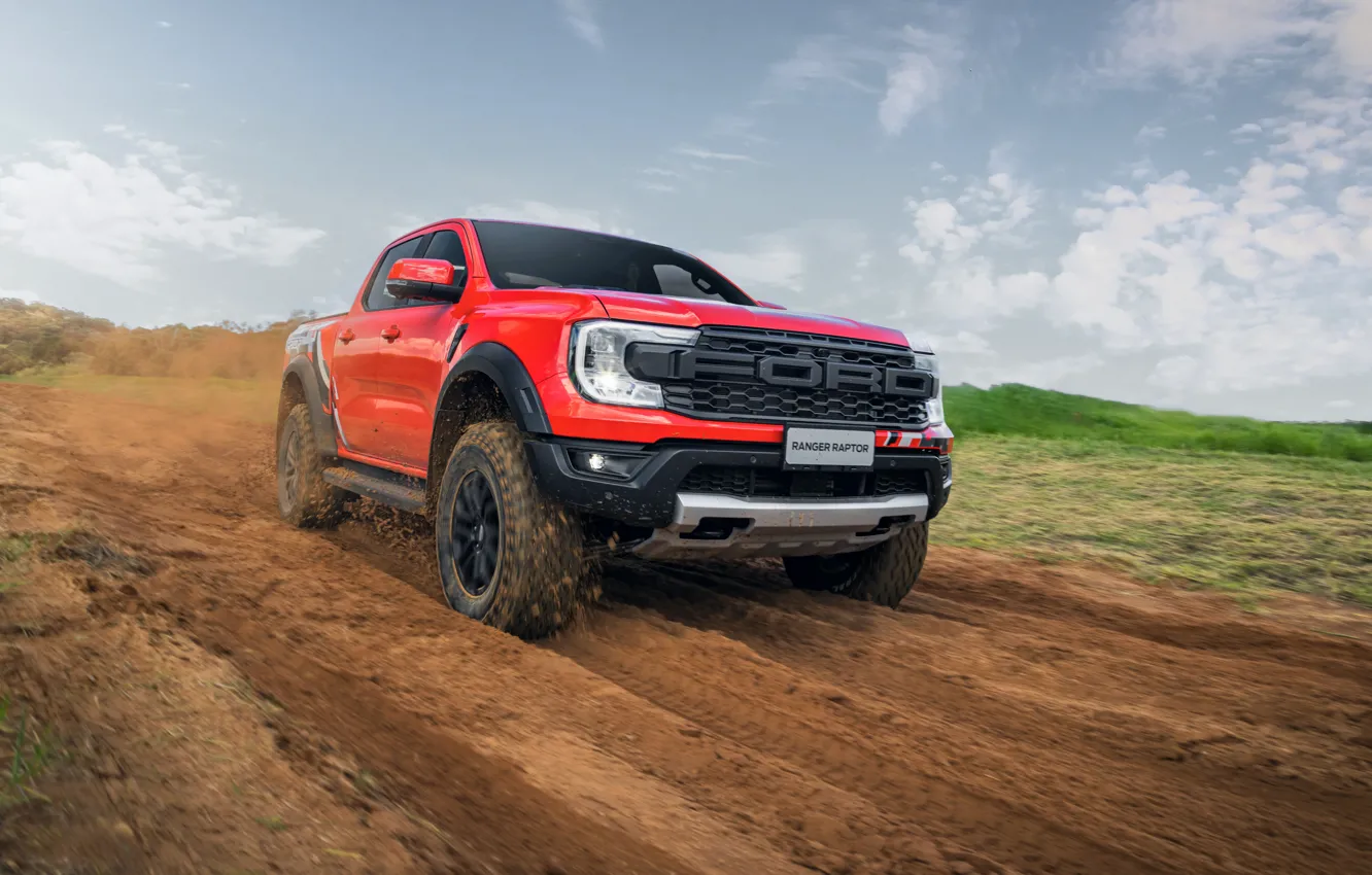 Фото обои Ford, Ranger, front view, Ford Ranger Raptor