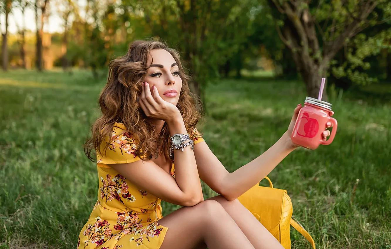 Фото обои yellow, drink, Георгий Дьяков