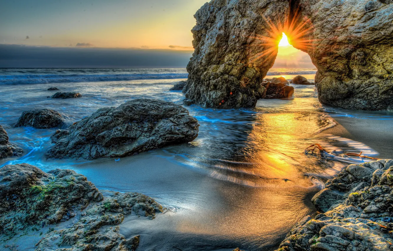 Фото обои storm, Pacific Ocean, Malibu