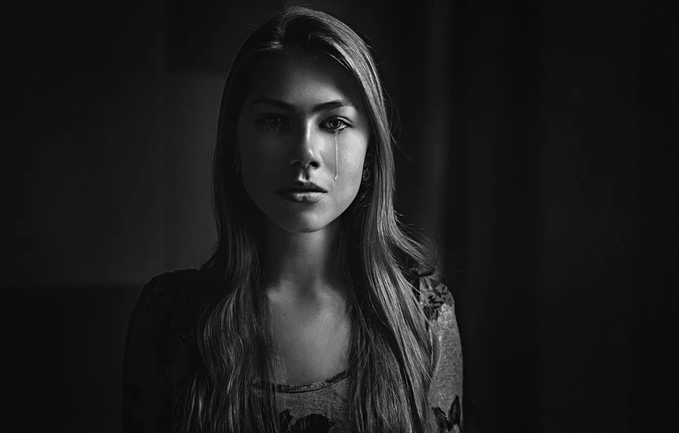 Фото обои слеза, Маша, Георгий Чернядьев