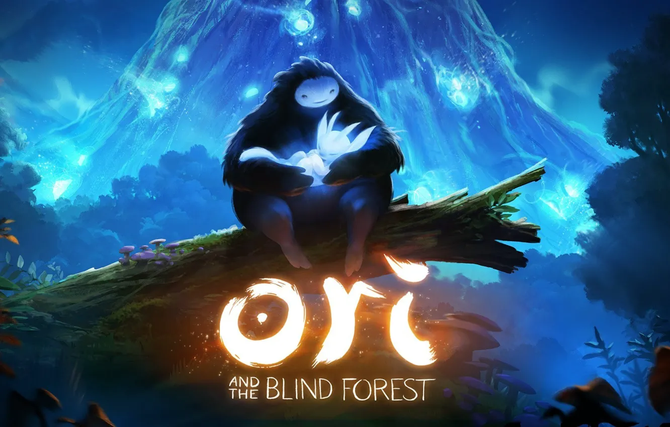 Фото обои Art, Game, Ori And The Blind Forrest, Ori