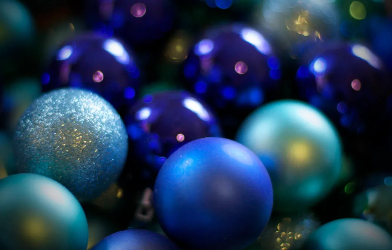 Фото обои синий, праздник, голубой, блеск, новый год, блестки, new year, merry christmas