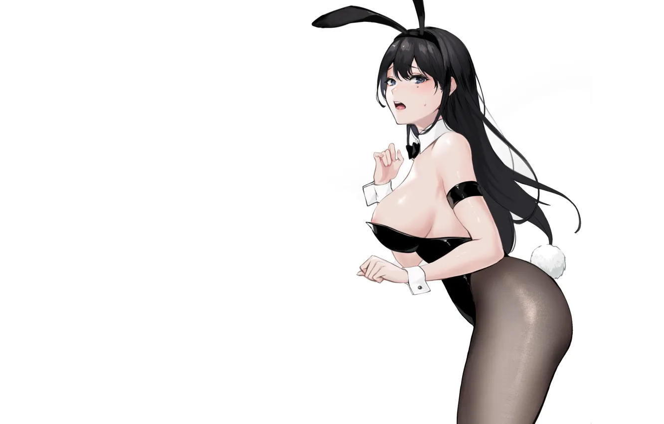 Фото обои girl, ass, Sexy, boobs, anime, butt, bunny, bunny girl