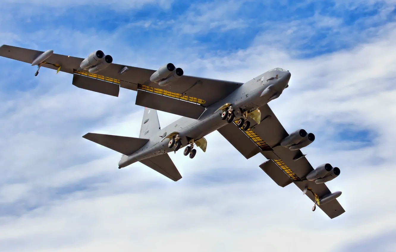 Фото обои Boeing, ракетоносец, B-52, Stratofortress