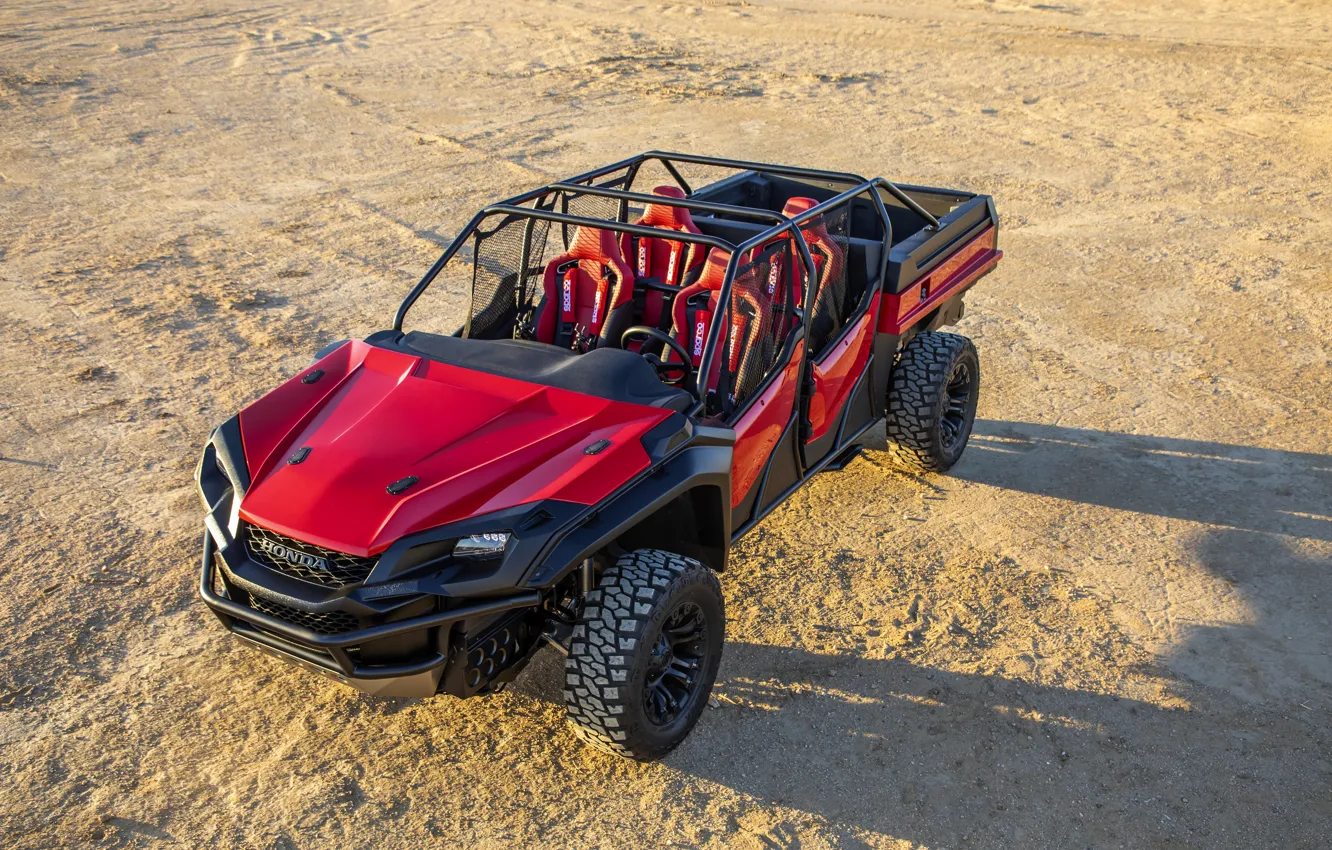 Фото обои тень, Honda, 2018, Rugged Open Air Vehicle Concept