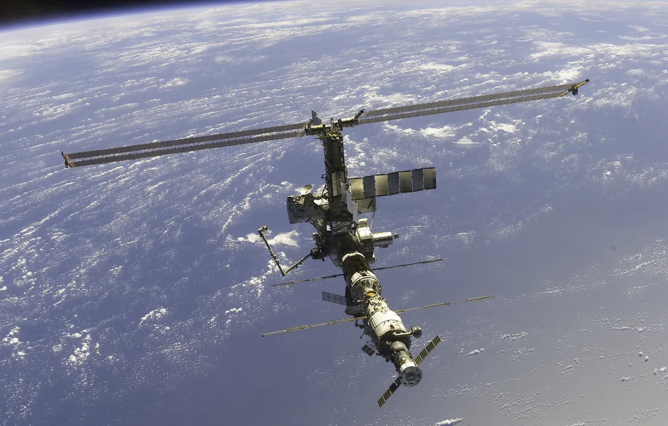 Фото обои станция, Space, International, Station, космическая, международная