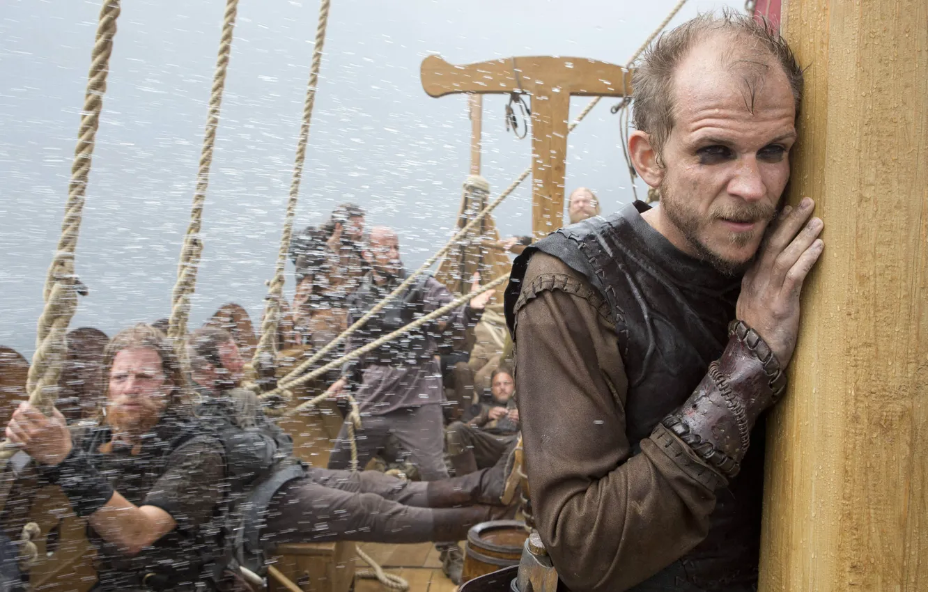 Фото обои сериал, драма, Vikings, историческая, Викинги, Floki, Gustaf Skarsgård