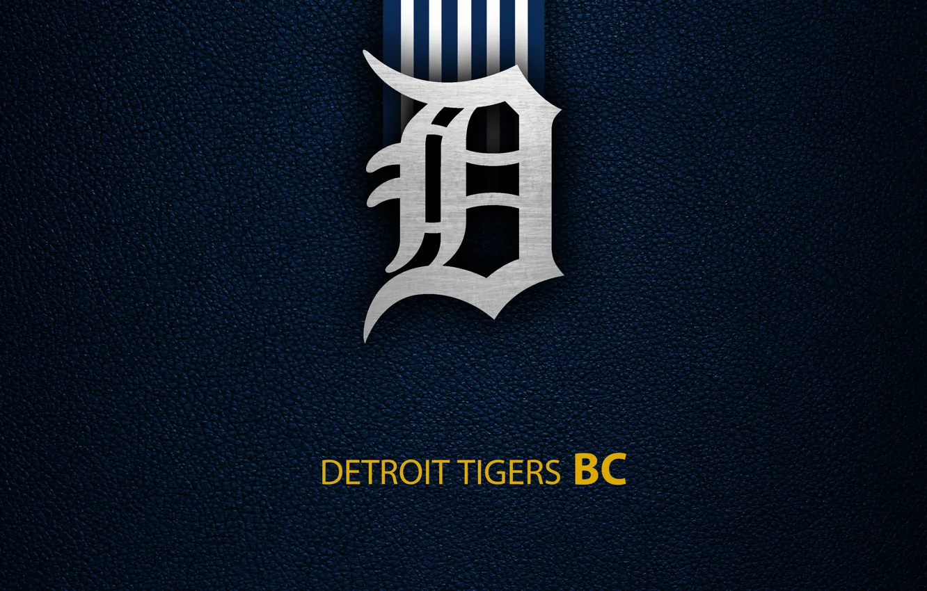 Фото обои wallpaper, sport, logo, baseball, Detroit Tigers