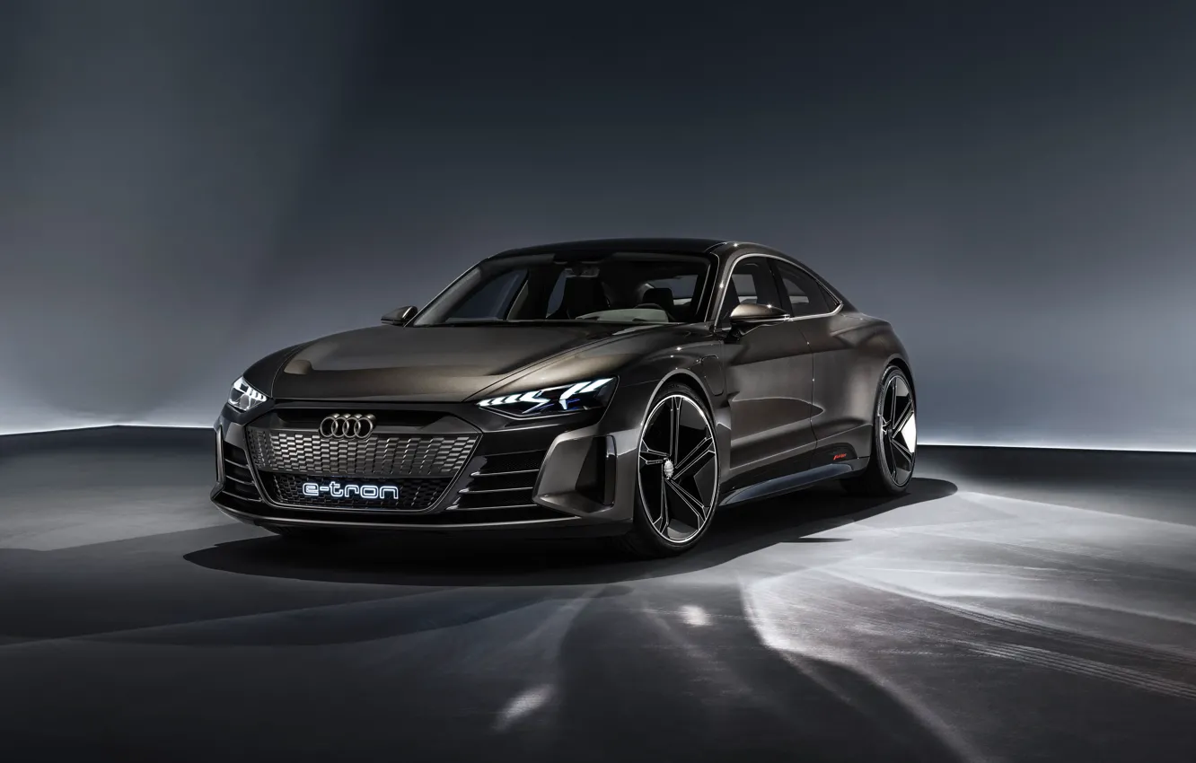 Фото обои Concept, Audi, 2018, e-tron GT Concept, E-Tron GT
