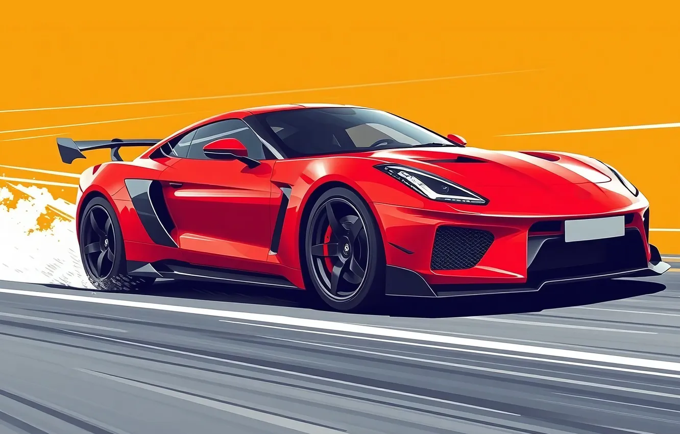 Фото обои car, auto, machine, sports