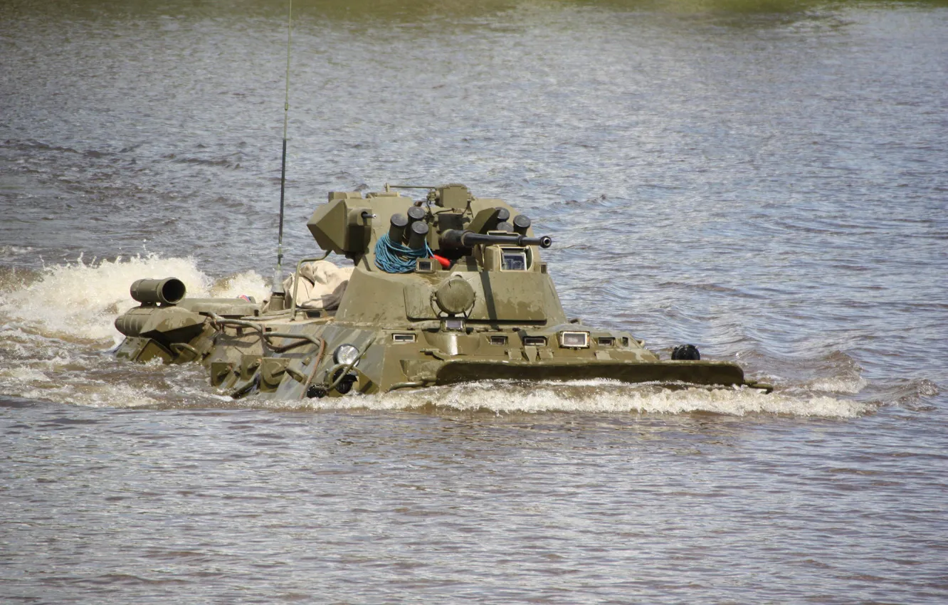 Фото обои машина, боевая, бронетранспортёр, пехоты, БТР-80\82