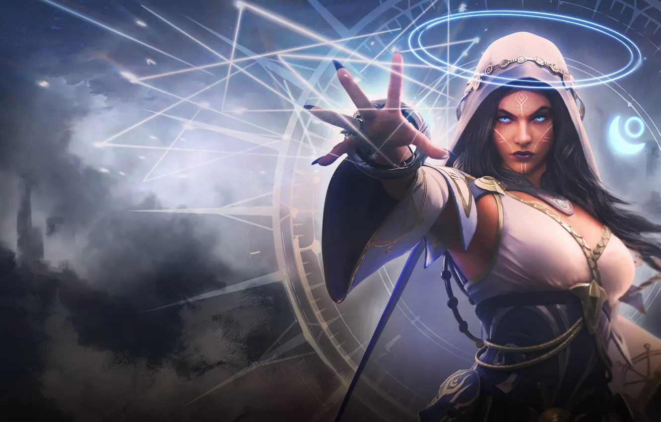 Фото обои game, hecate, smite 2