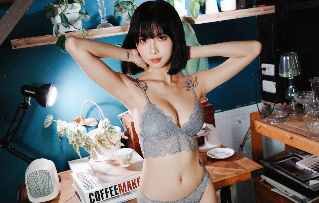 Фото обои wallpaper, girl, sexy, woman, model, asian, cute, person