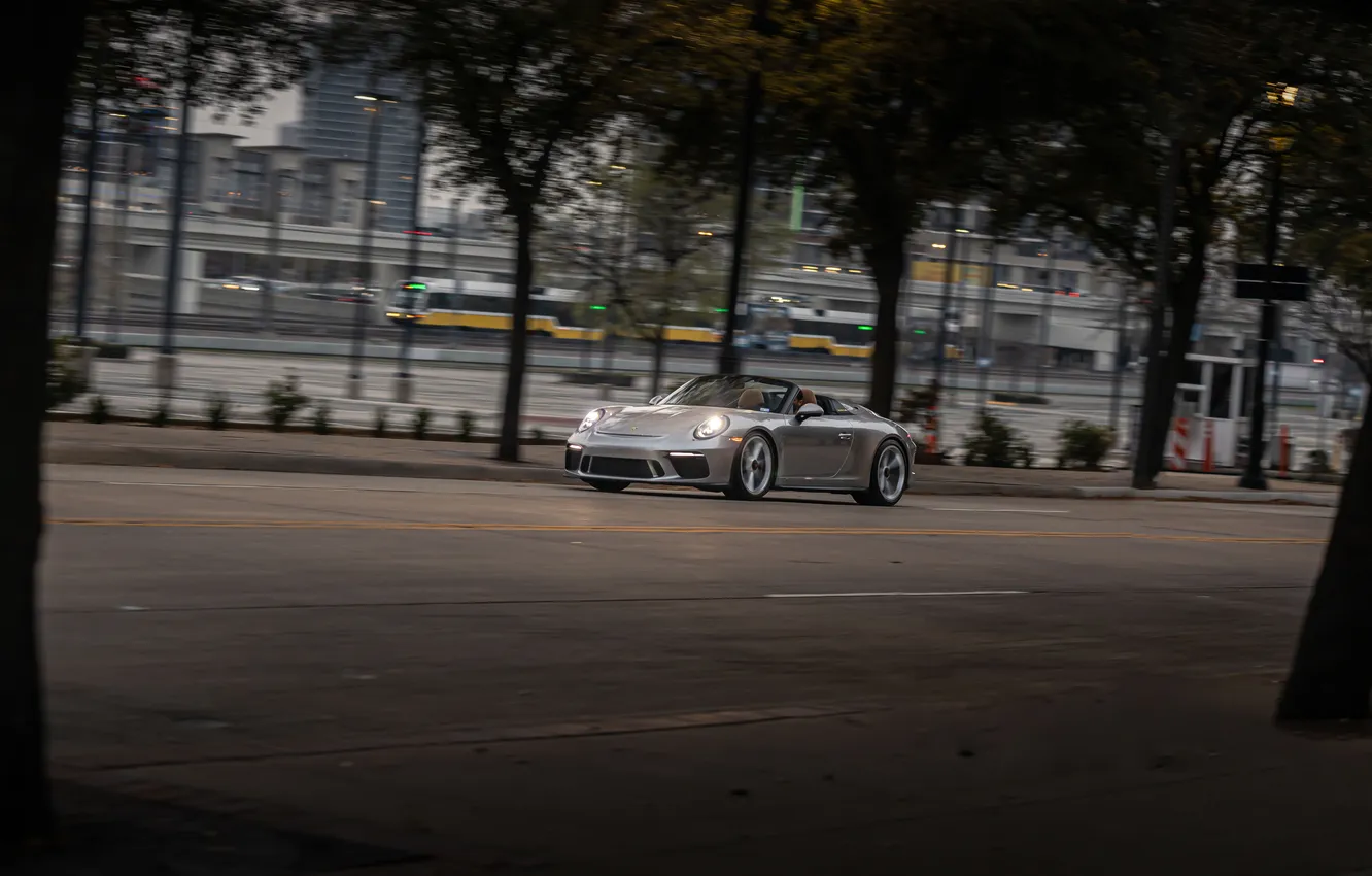 Фото обои 911, Porsche, 2019, Porsche 911 Speedster