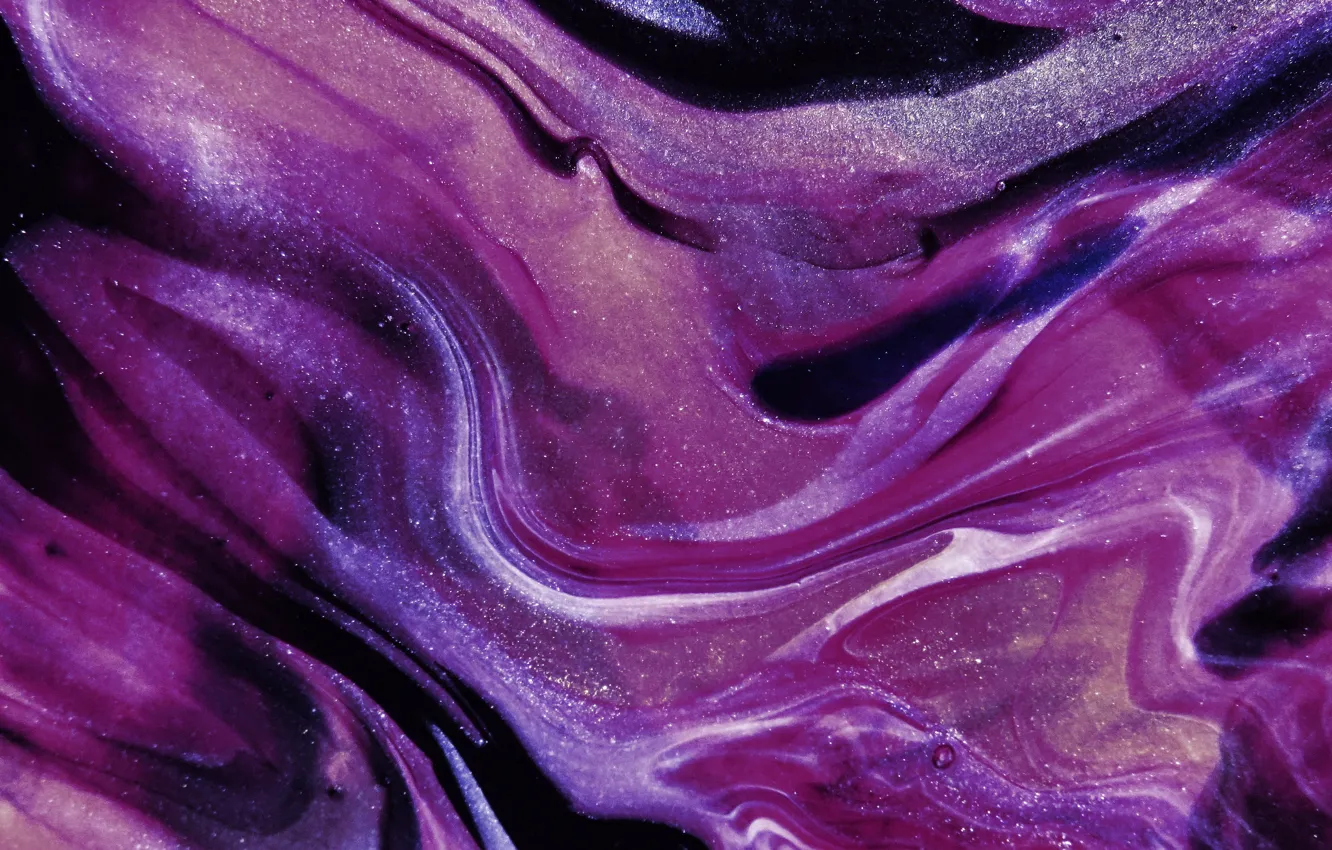 Фото обои абстракция, блеск, abstraction, brilliance, Anni Roenkae, пурпурная масса, purple mass