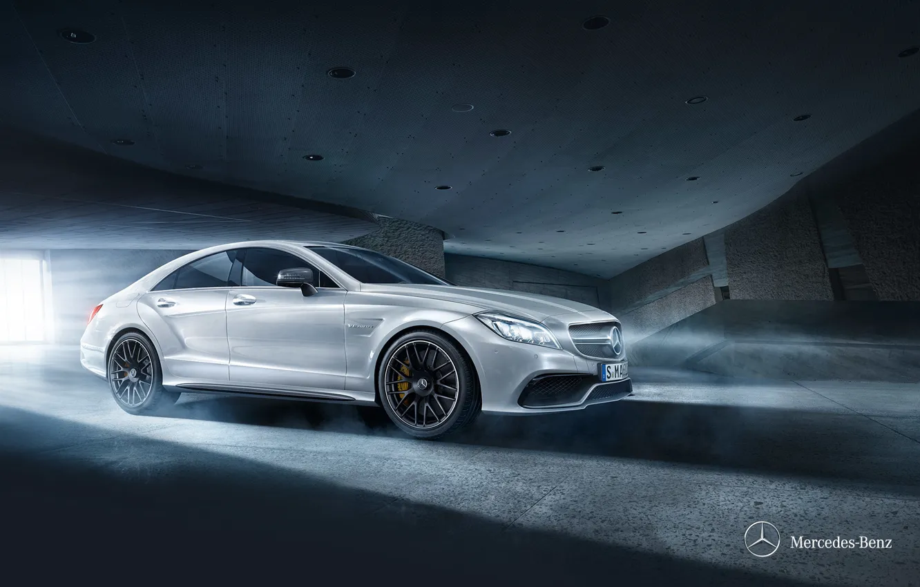 Фото обои Mercedes-Benz, мерседес, C218, 2014, cls-class