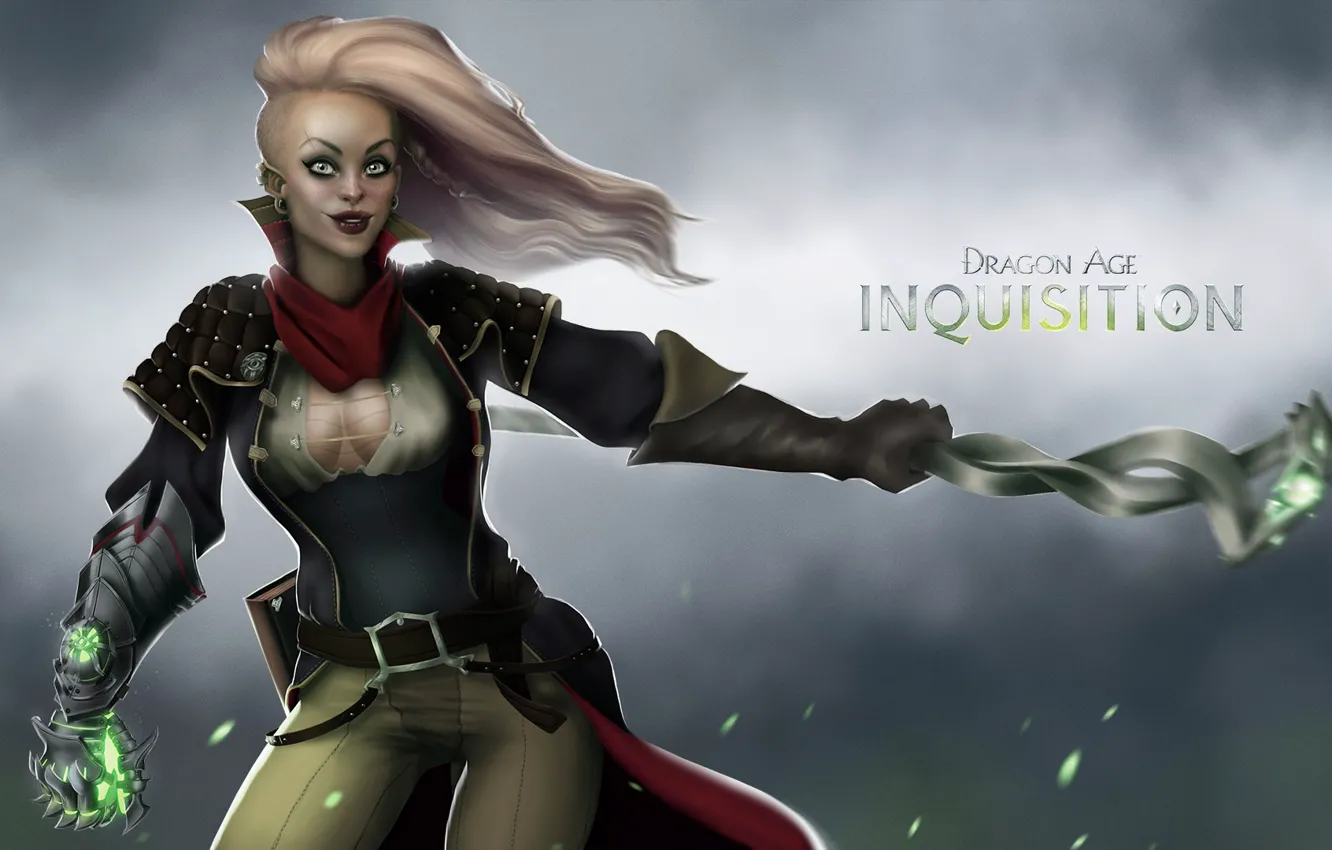 Фото обои девушка, dragon age, инквизитор, bioware, fan art, inquisition, Dragon Age: Inquisition