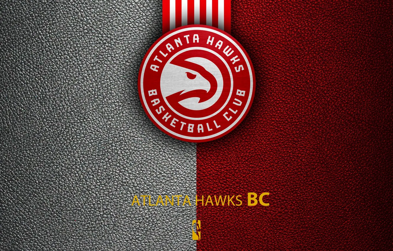 Фото обои wallpaper, sport, logo, basketball, NBA, Atlanta Hawks