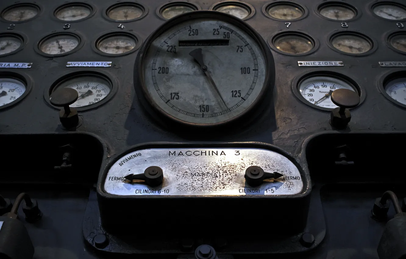 Фото обои power, old, electric, Macchina