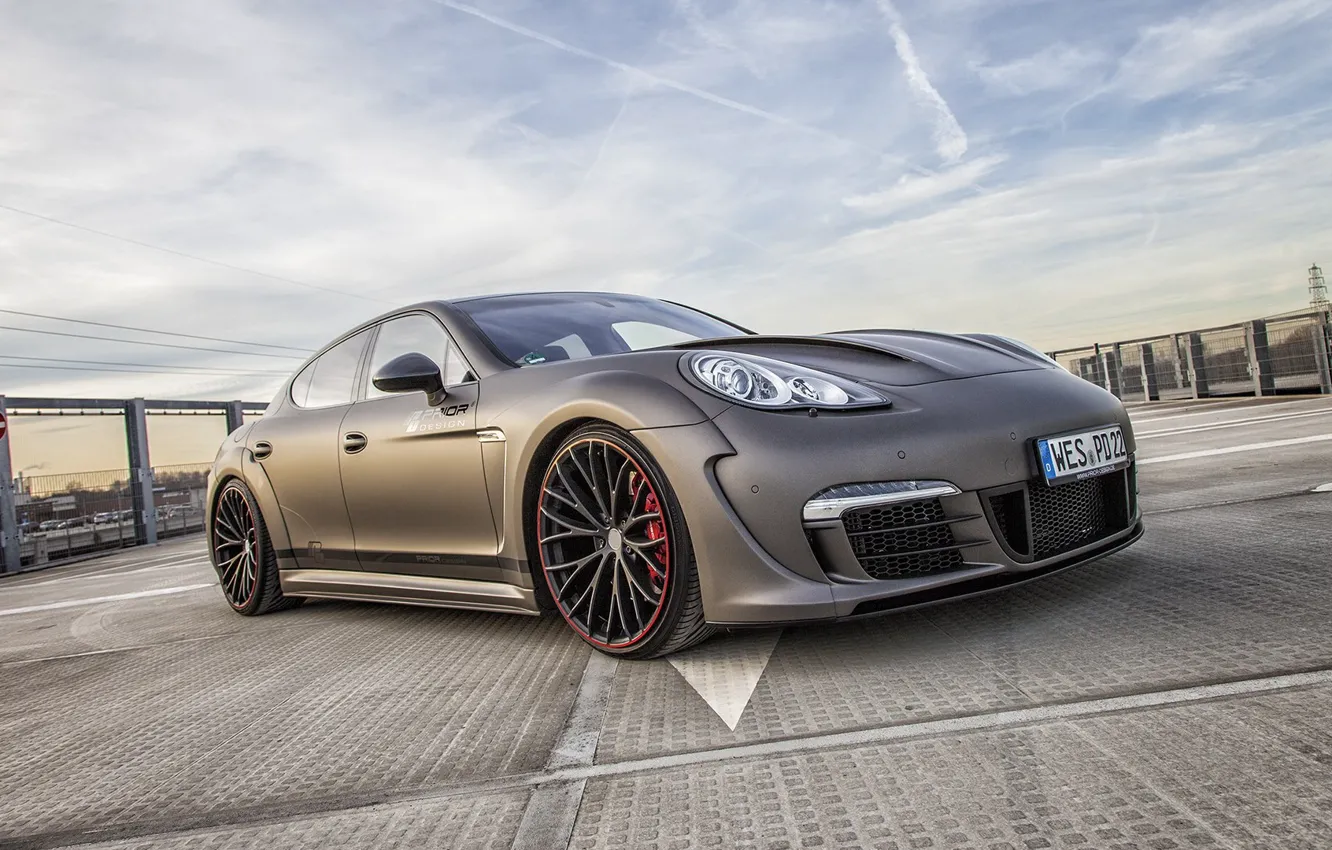 Фото обои Porsche, Panamera, Prior600, Tubro