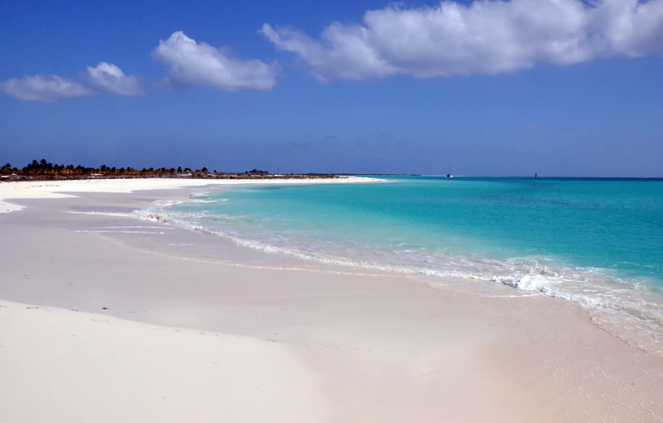 Фото обои песок, море, лето, вода, природа, карибы, океан.пейзаж
