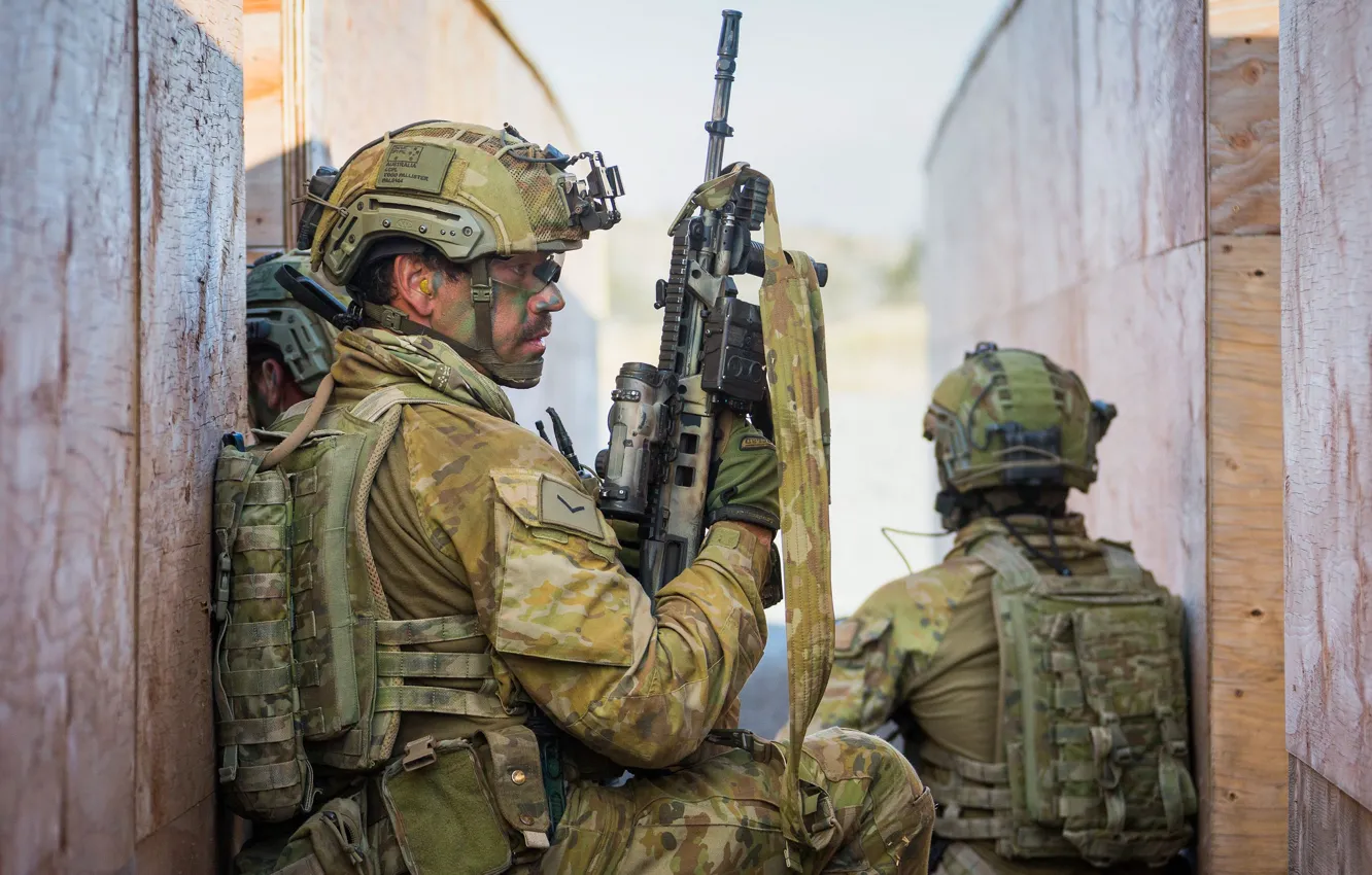 Фото обои армия, солдаты, Australian Army