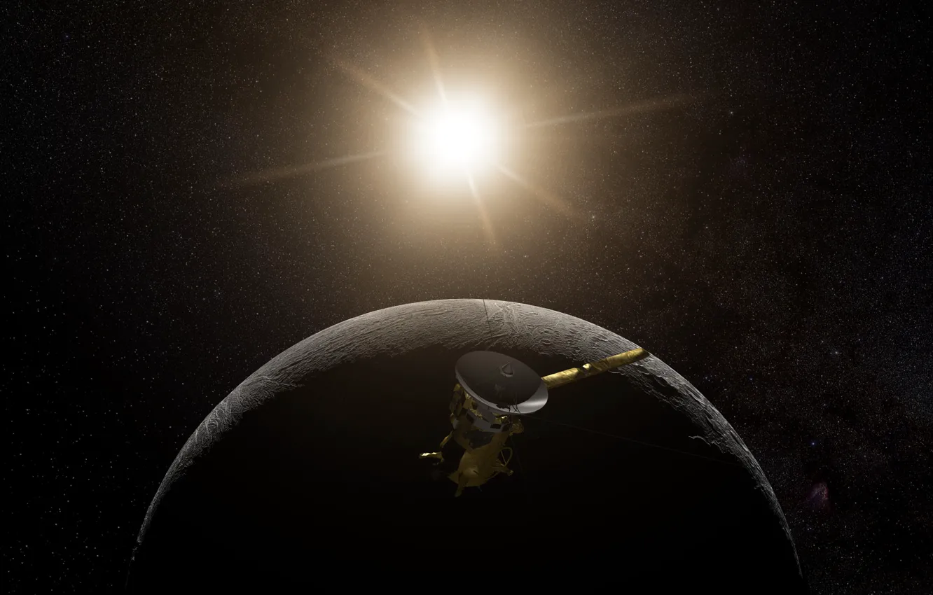 Фото обои космос, звезды, автоматический, Cassini, космический аппарат, Кассини-Гюйгенс