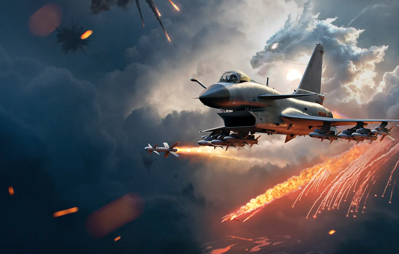 Фото обои Stealth, Jet fighter, Military, Aviation, Fighter jet